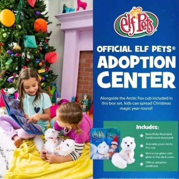 Arctic Fox Plush Toy - White - Picture 4 of 5